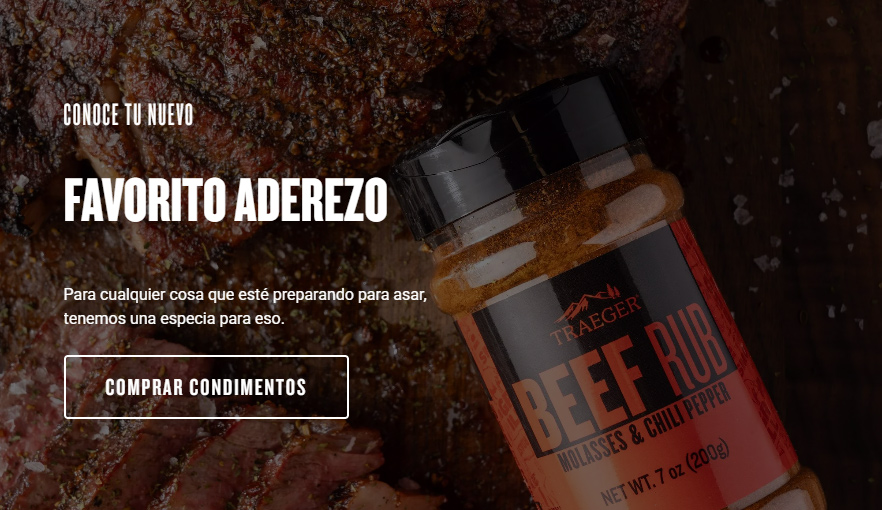 ADEREZOS Y SAZONADORES TRAEGER
